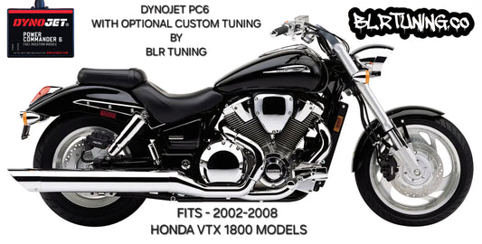 HONDA VTX 1800 MODELS 2002 - 2008 PC6 BY DYNOJET WITH OPTIONAL CUSTOM TUNING BY BLR TUNING