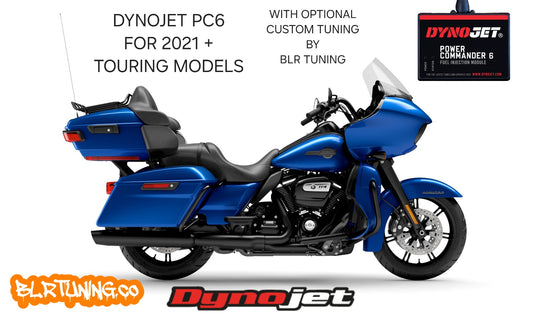 HARLEY DAVIDSON TOURING MODELS 2021 - 2024 PC6 BY DYNOJET WITH OPTIONAL CUSTOM TUNING BY BLR TUNING