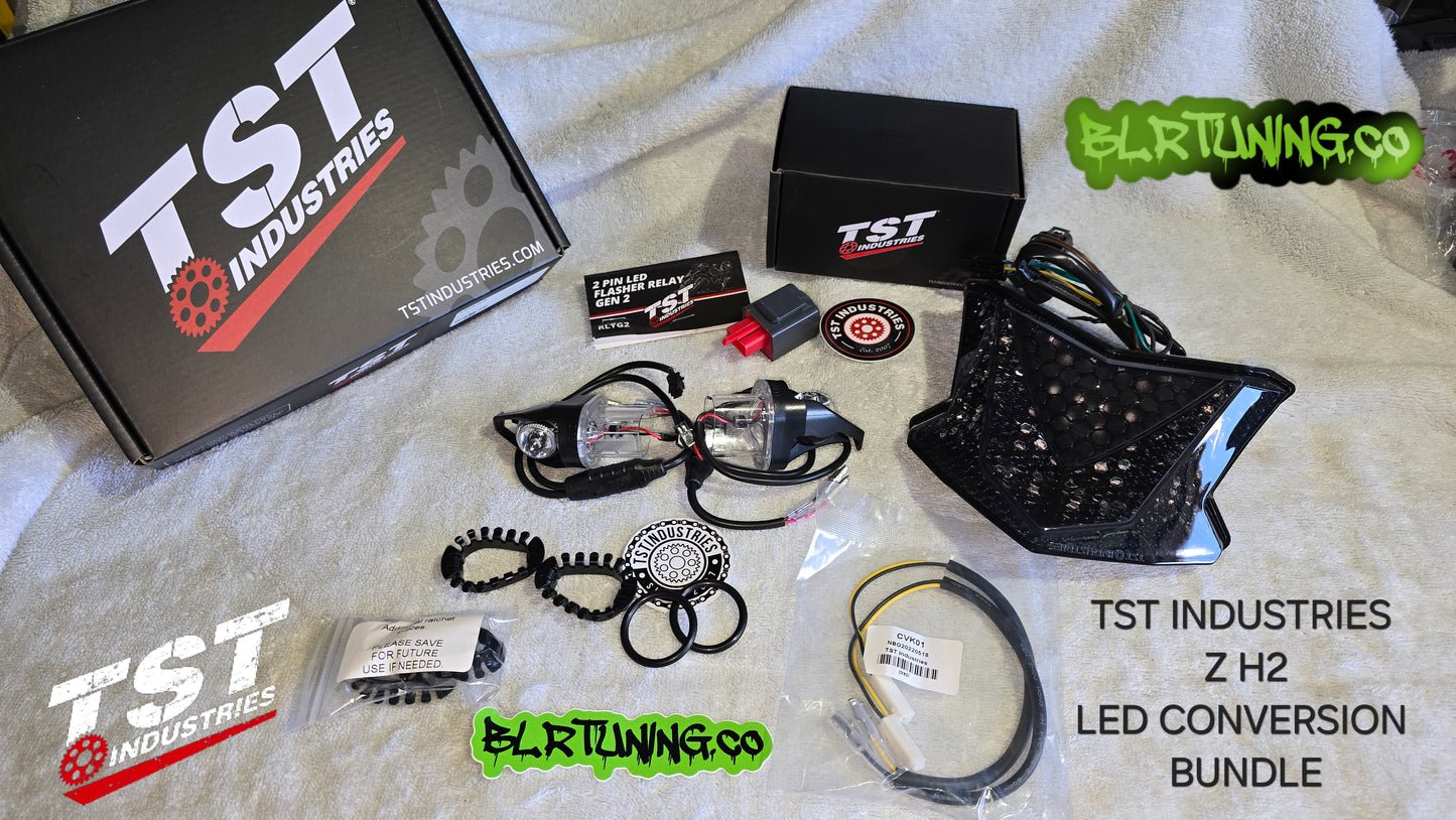 TST INDUSTRIES KAWASAKI ZH2 LED CONVERSION COMPLETE BUNDLE