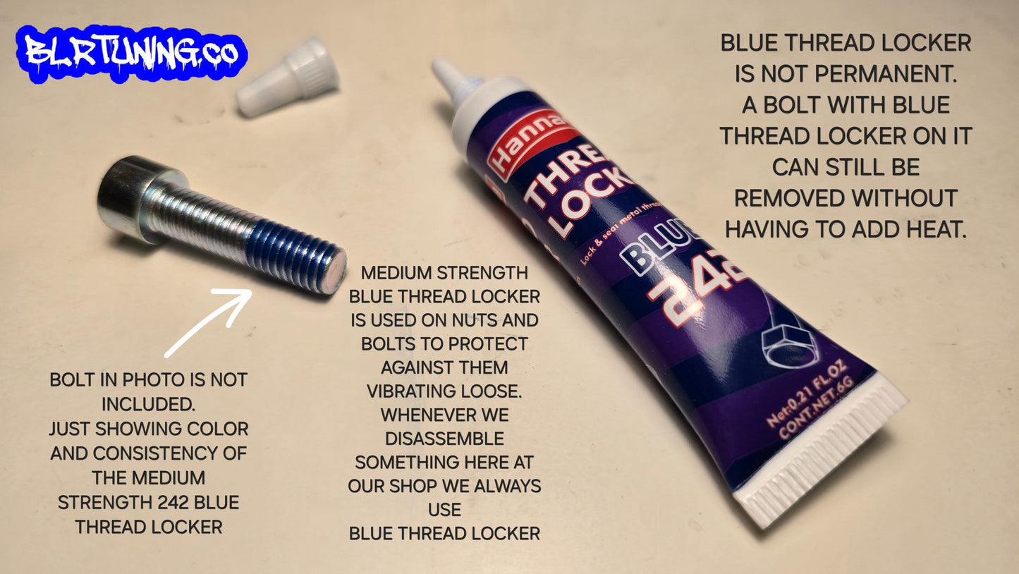 THREAD LOCKER BLUE MEDIUM STRENGTH 0.21 FL OZ TUBE