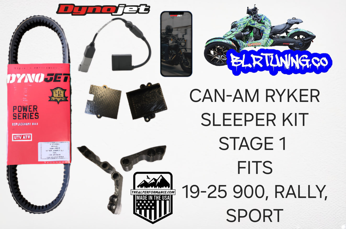 CAN-AM RYKER SLEEPER KIT - STAGE 1 - FITS 19 - 25 900 RALLY SPORT