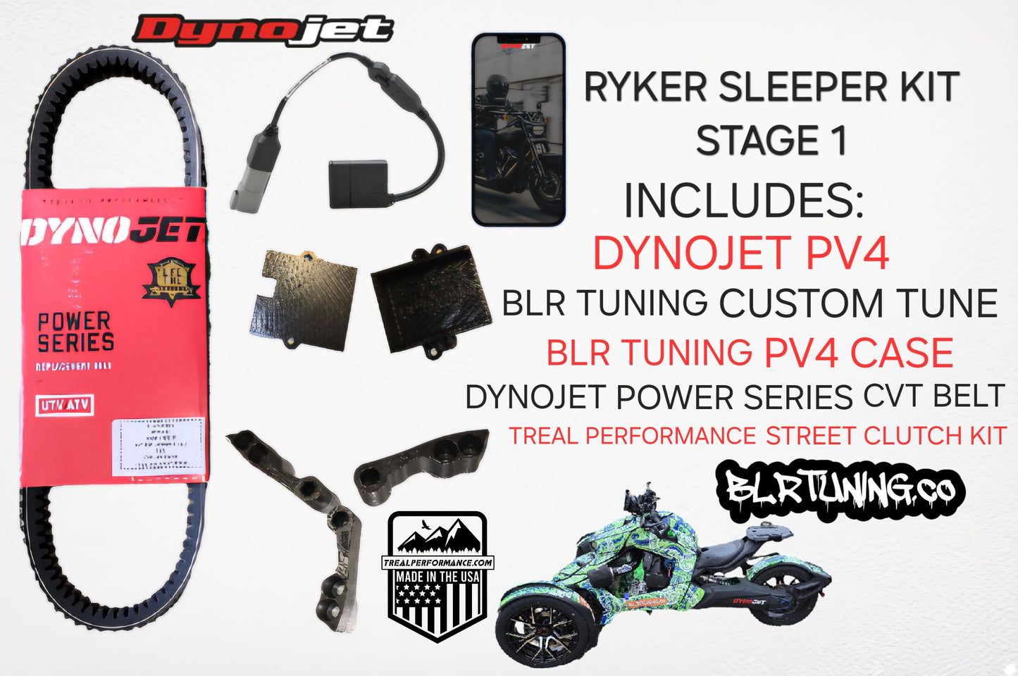 CAN-AM RYKER SLEEPER KIT - STAGE 1 - FITS 19 - 25 900 RALLY SPORT