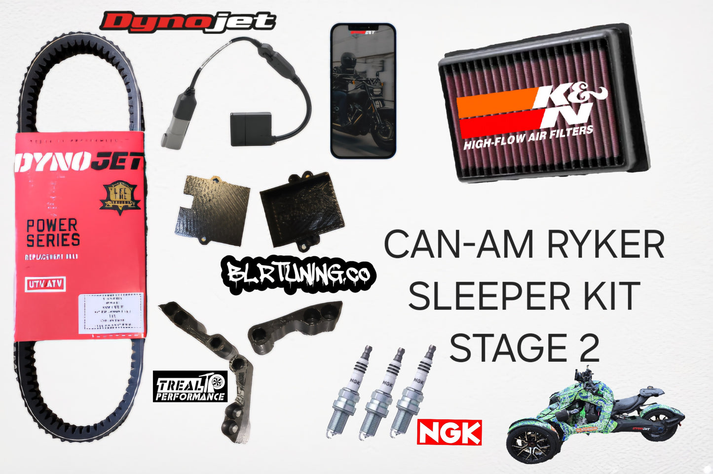 CAN-AM RYKER SLEEPER KIT - STAGE 2 - FITS 19 - 25 900 RALLY SPORT