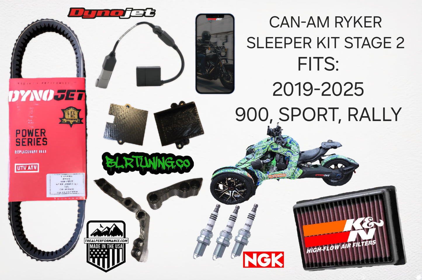 CAN-AM RYKER SLEEPER KIT - STAGE 2 - FITS 19 - 25 900 RALLY SPORT