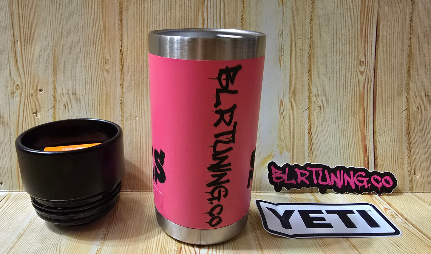 CUSTOMIZED YETI 12 OZ RAMBLER HOT COLD THERMOS