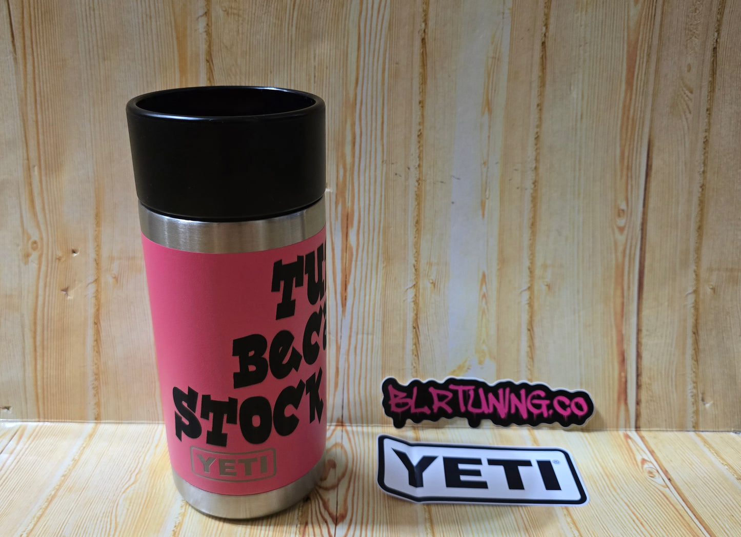 CUSTOMIZED YETI 12 OZ RAMBLER HOT COLD THERMOS