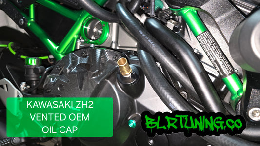 KAWASAKI ZH2 VENTED OIL CAP FOR VENTING CRANK CASE