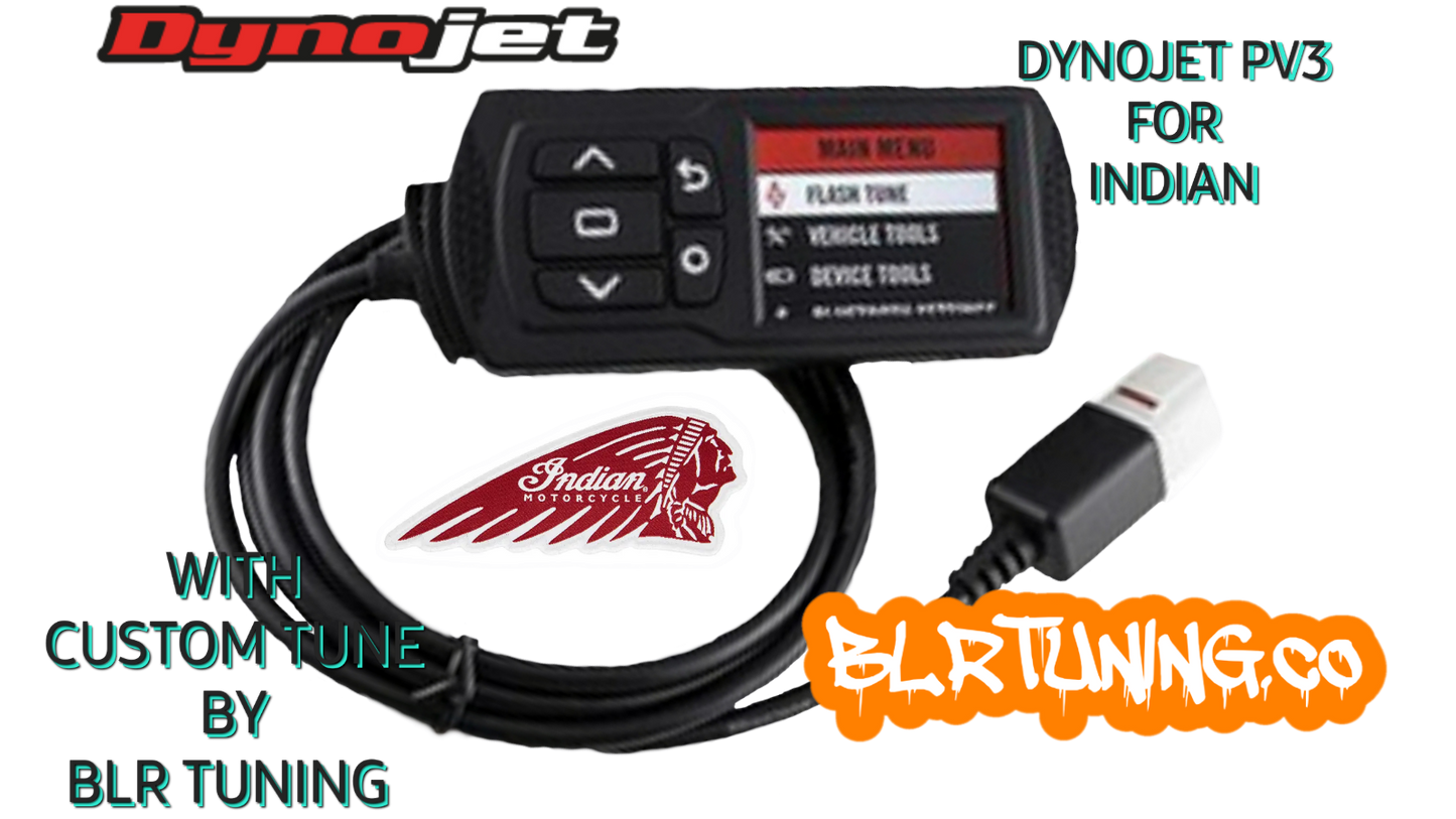 INDIAN SCOUT PV3-2901C FITS 2015 - 2023 BY DYNOJET WITH OPTIONAL CUSTOM TUNING BY BLR TUNING