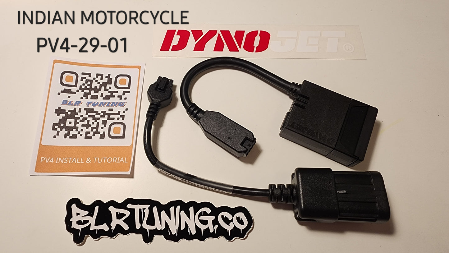 PV4-29-01 FOR 2014 - 2024 INDIAN BY DYNOJET WITH OPTIONAL CUSTOM TUNING BY BLR TUNING