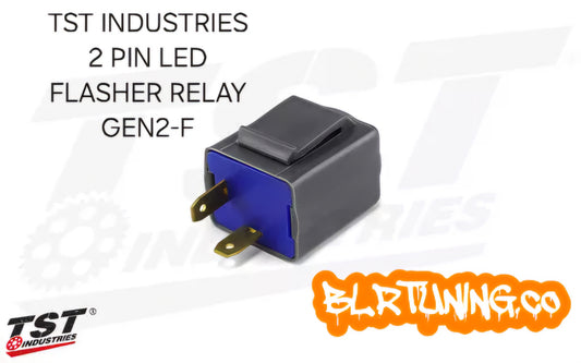 TST INDUSTRIES 2 PIN LED FLASHER RELAY GEN2-F