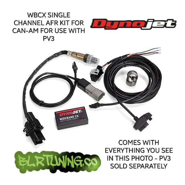 DYNOJET CAN-AM RYKER WBCX SINGLE CHANNEL AFR KIT FOR USE WITH DYNOJET PV3