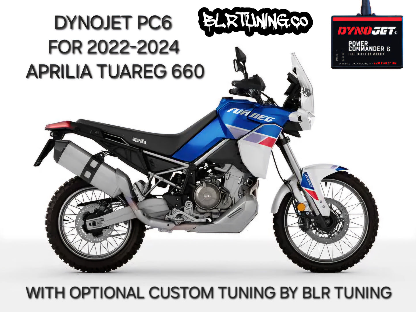 APRILIA - RS 660 - TUAREG 660 - TUONO 660 - 2021 - 2024 PC6 BY DYNOJET WITH OPTIONAL CUSTOM TUNING BY BLR TUNING