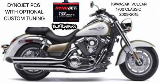 KAWASAKI VULCAN 1700 CLASIC - NOMAD - VOYAGER - VAQUERO - CLASIC LT  2009 - 2015 PC6 BY DYNOJET WITH OPTIONAL CUSTOM TUNING BY BLR TUNING