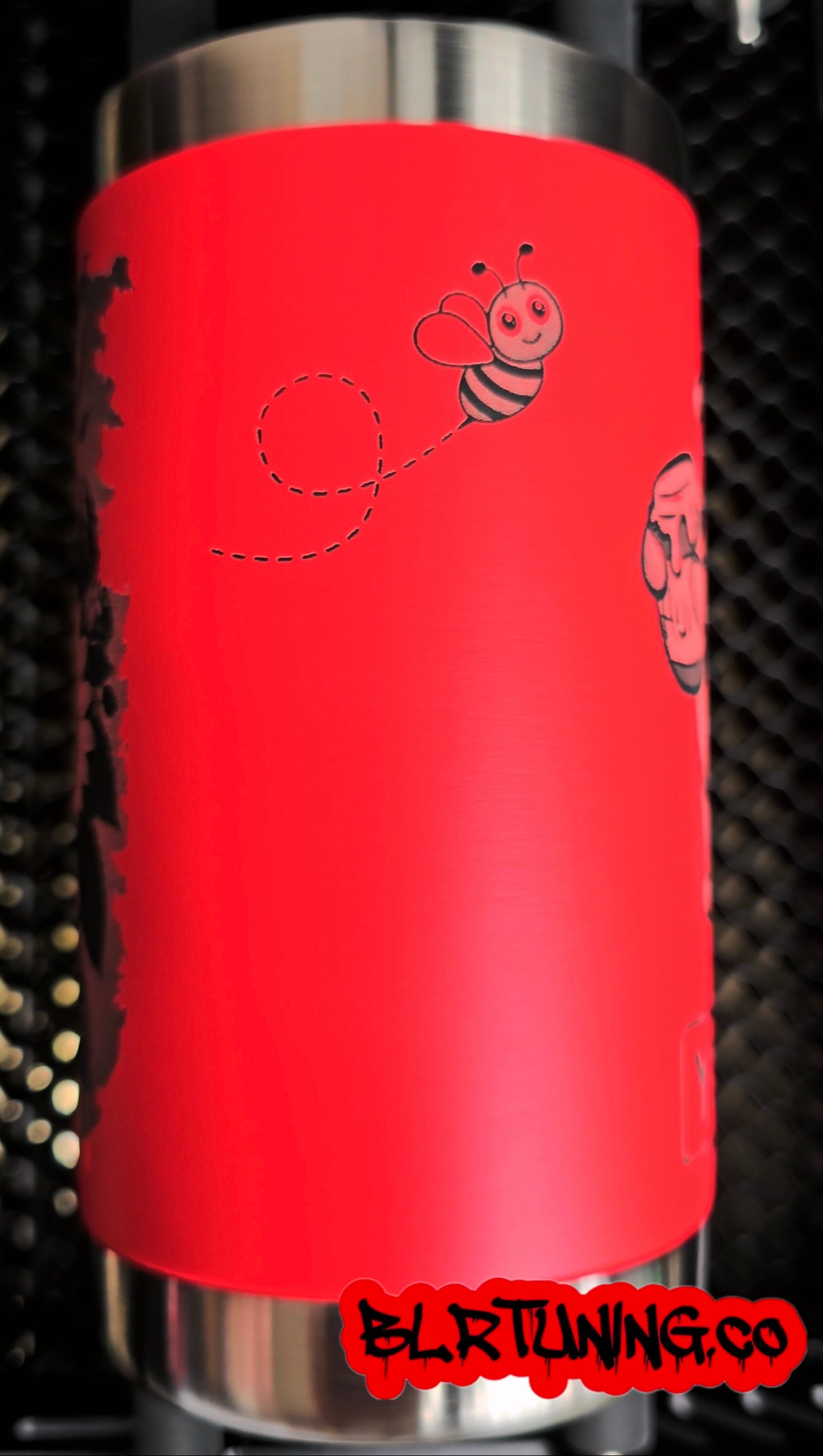 CUSTOMIZED YETI 12 OZ RAMBLER HOT COLD THERMOS