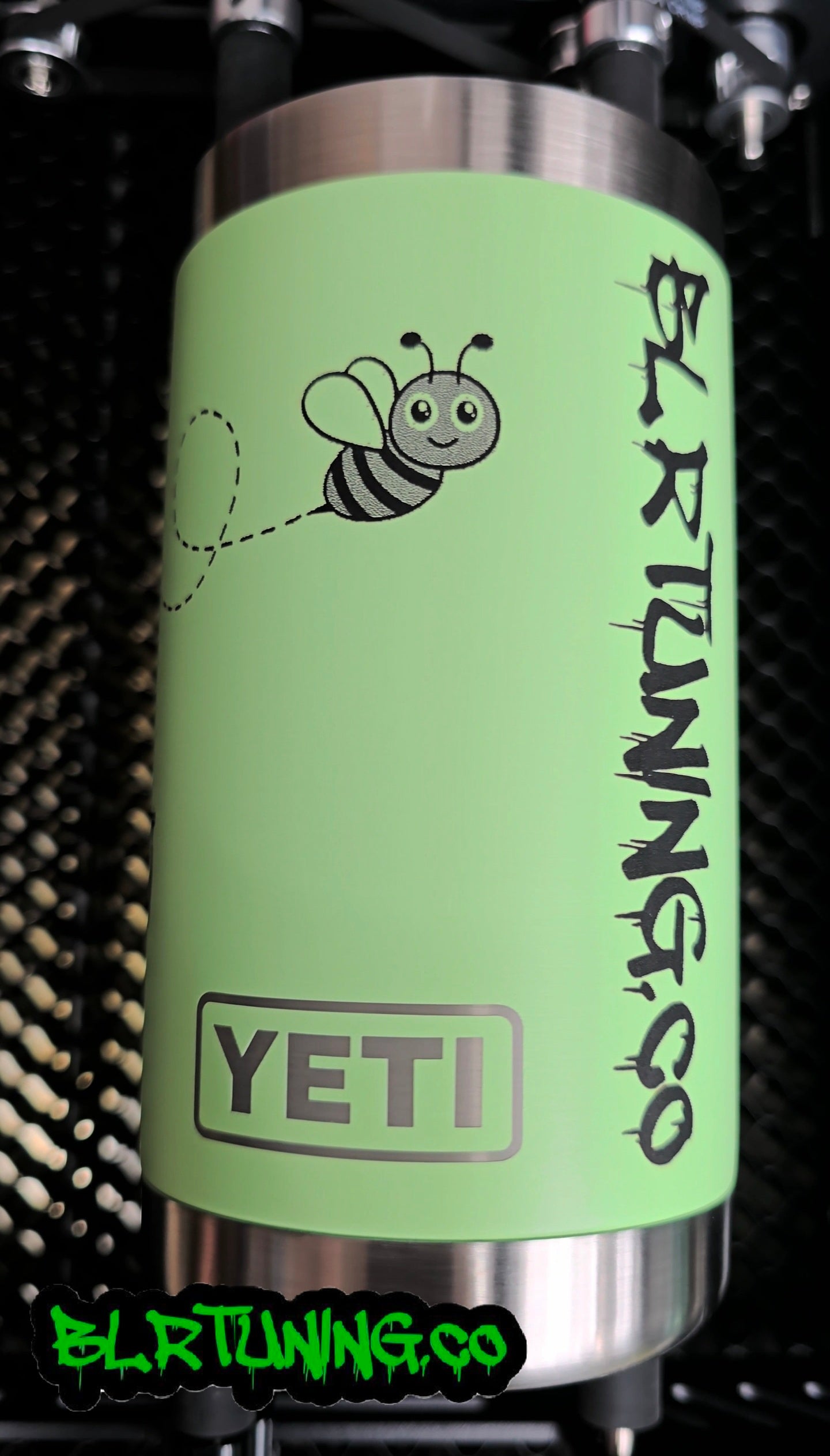 CUSTOMIZED YETI 12 OZ RAMBLER HOT COLD THERMOS