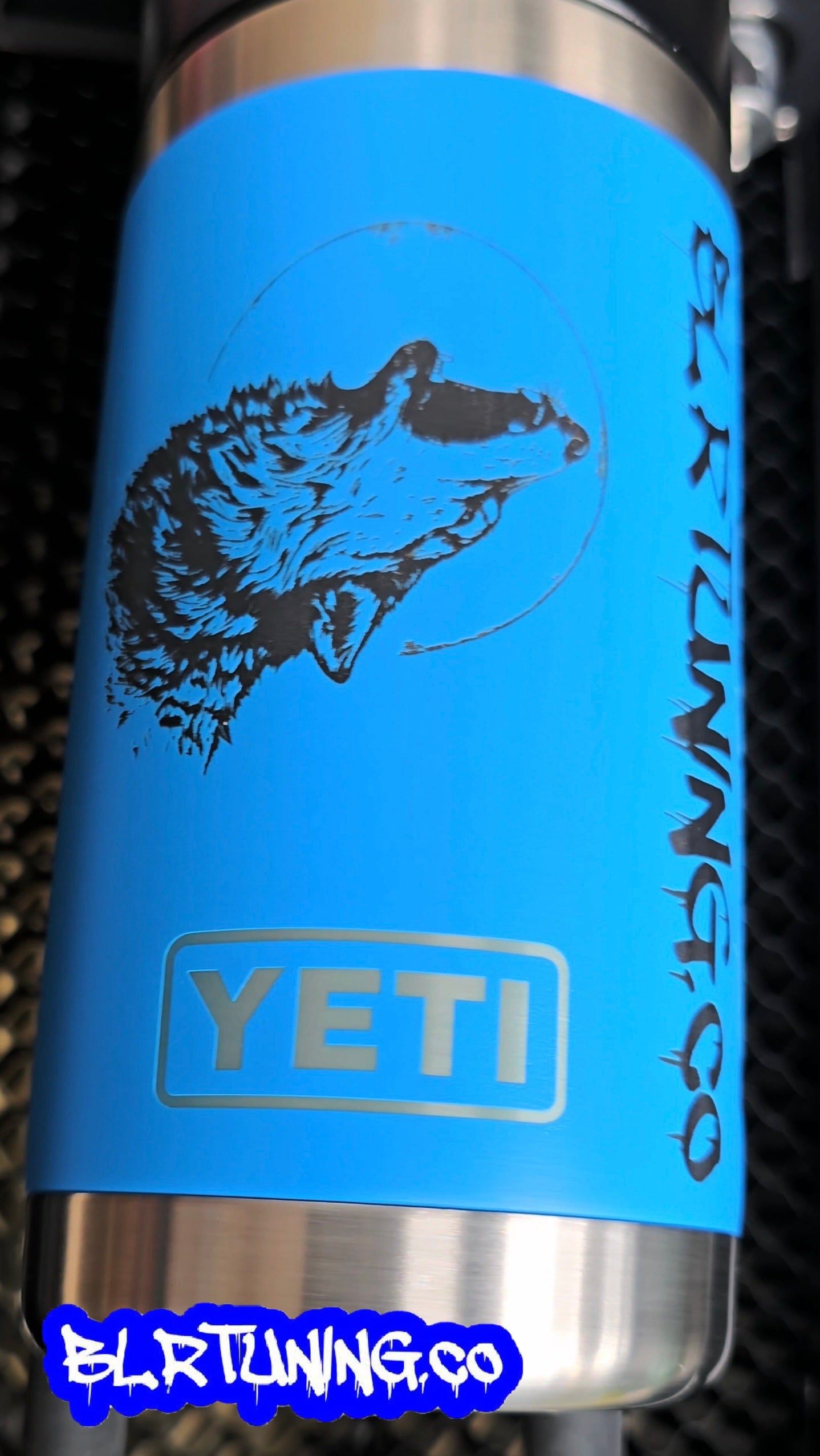 CUSTOMIZED YETI 12 OZ RAMBLER HOT COLD THERMOS