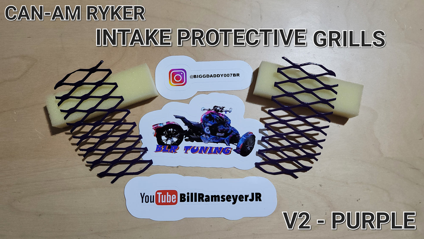 Can-Am Ryker Intake Protective Grills