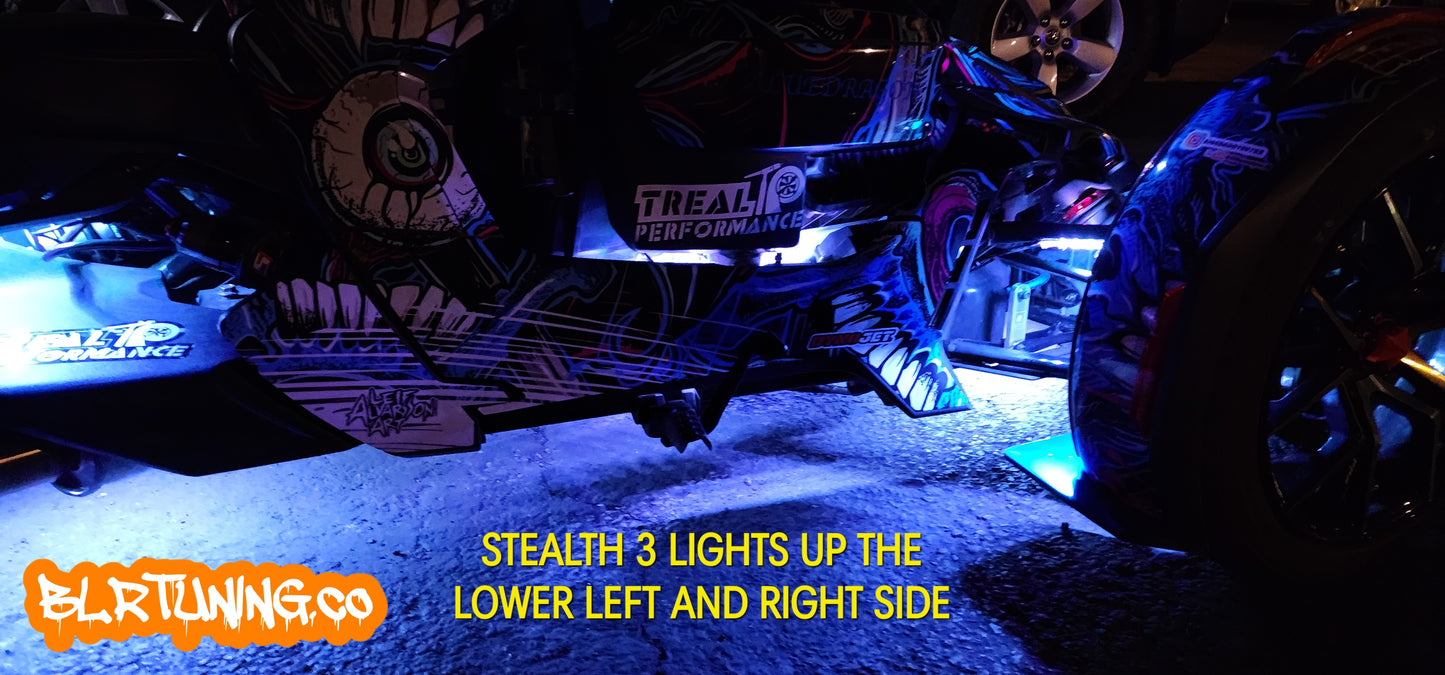 KIT LED ADICIONAL STEALTH 3 PARA CAN-AM RYKER