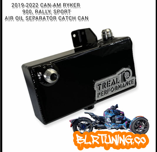 TRAL PERFORMANCE 2019-2024 CAN-AM RYKER 900, RALLY, BOTE DE CAPTURA DEL SEPARADOR DE ACEITE DE AIRE DEPORTIVO