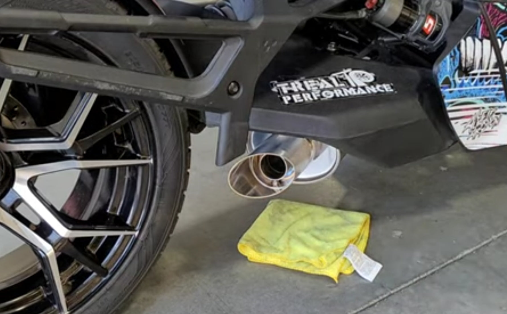 TREAL PERFORMANCE RACE EXHAUST CANAM RYKER 2019 2024 BLR TUNING