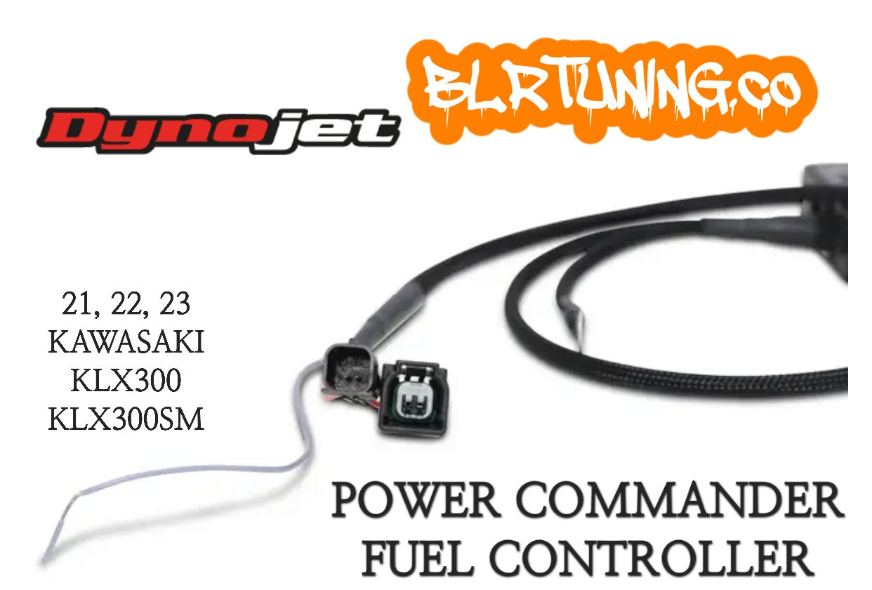 DYNOJET POWER COMMANDER FUEL CONTROLLER PCFC FOR KAWASAKI 2021 - 2022 - 2023 KLX300 KLX300 SM WITH OPTIONAL CUSTOM TUNING BY BLR TUNING